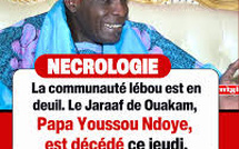 Le Jearaf Youssou Ndoye rappelé à Dieu