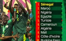 CLASSEMENT FIFA : ALERTE ROUGE La chute continue pour les Lions