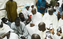 Le KHALIFE GENERAL RECEVANT LA DELEGATION DE L’APR  " Touba n'a pas oublié Macky Sall et ne l'oubliera pas. Il le laisse entre les mains à qui il l’avait confié"