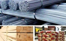 INDICE DES PRIX DES MATERIAUX DE CONSTRUCTION AU MOIS DE JUIN  :  Les prix des matériaux de construction en baisse de (-0,4%) en rythme mensuel