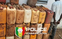 FATICK : Un chauffeur de taxi clandestin arrêté pour trafic illicite de gasoil