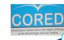 Cored : la cérémonie d'installation du Tribunal des pairs décalée à demain