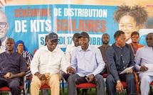 Pape Abdourahmane Dabo distribue 1500 kits scolaires