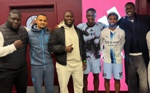 Modou Lô a assisté au match Aston Villa vs City et rencontre les Lions
