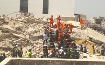 Effondrement d'un bâtiment à Thiès
